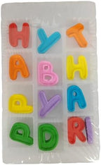 Edible Candy Happy Birthday Letters Cake Decorations Dessert Sugar Sprinkles Party Cookie DIY Cake Cupcake Topper Icing Frosting Decoration Holiday Supplies (Only Contain Happy Birthday Alphabet)
