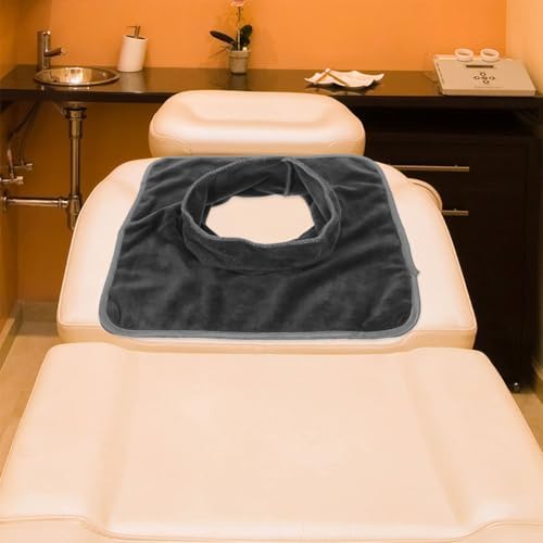 Healeved 2PCS Facial Hole Cover Spa Massage Breathing Sheet SPA Bed Massage Cushion Massage Towel