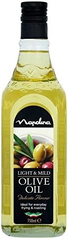 Napolina Light & Mild Olive Oil (750ml) - Pack of 6