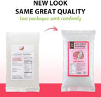 Soeos Lychee Flavored Coconut Jelly Strips, 2.2 lbs (1 Kg), Lychee Jelly for Boba Tea, Sweet and Chewy Tropical Snack, Perfect Topping for Ice Cream, Desserts
