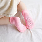Aroveea Non Slip Grip Ankle Baby Socks 12 Pack for Toddler Boys and Girls Kids,Infant Cute Cotton Baby Socks