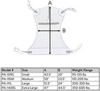 Patient Aid Full Body Mesh Patient Lift Sling (Medium) - Mesh Sling