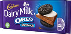 Cadbury Dairy Milk Oreo Sandwich Chocolate Bar, 96 g