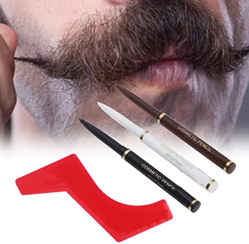 BeardPencil, Professional BeardShapingTool Portable for Men for Hair Salon