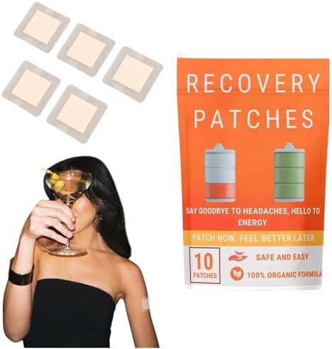 Recovery Rescue Patch – Effective Relief for Headache, Nausea & Fatigue | Natural & Fast-Acting
