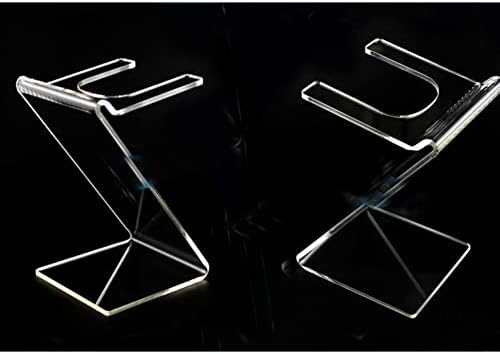 esowemsn 1PC Clear Acrylic Hair Dryer Holder Hair Dryer Display Rack Salon Home Bathroom Blow Dryer Holder Stand Hair Styling Tool Storage Organizer