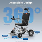 Electric Wheelchair Joystick Controller, DC 24V Electric Wheelchair Joystick Controller Replacement 4 Keys Universal Electrics Wheelchairs Joysticks with Adjustable Speed for Wheelchair Bike