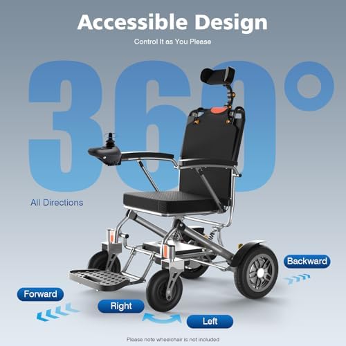 Electric Wheelchair Joystick Controller, DC 24V Electric Wheelchair Joystick Controller Replacement 4 Keys Universal Electrics Wheelchairs Joysticks with Adjustable Speed for Wheelchair Bike