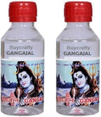 Ganga Jal – Pack of 2 x 100ml (Total 200ml) – Holy Water from Haridwar for Hindu Pooja, Aarti & Ritual Use – Sacred Ganges Water – The Berg Peak