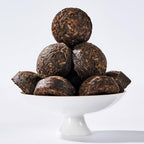 Yunnan Ripe Pu-erh Tea Tuocha, 10 Mini Pu'er Tea Cakes (50g) – Aged Tree Fermented Black Tea, Smooth & Sweet, Individually Wrapped for Easy Brewing