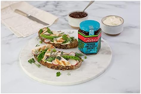 Geeta's Lime & chili Chutney hot 230g