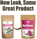 4 oz. Red Clover Tea Red Clover Herb Dried Blossom Flower Petals (Trifolium Pratense) - 113g Dried Cut Herb Bulk Herbal Tea Trebol Rojo