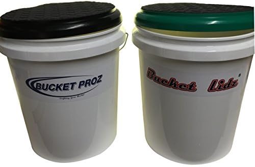 Orange/Black Diamond Padded Bucket Lid by Bucket Lidz