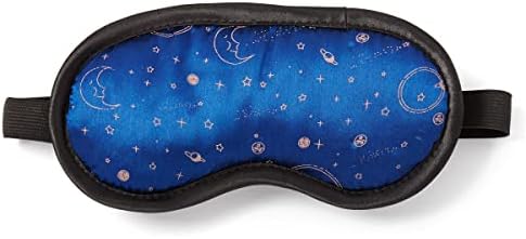 Earth Therapeutics Dream Zone Sleep Mask – Comfortable & Versatile – Soft & Plush Cushioning for Peaceful Slumber – Elastic Strap Adjusting