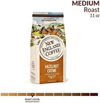 New England Coffee Hazelnut Creme Medium Roast Ground Coffee, 11oz Bag (Pack of 3)
