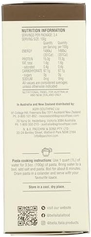 BELLA ITALIA Organic Kamut Fusilli, 12 OZ