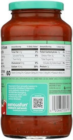 Newman's Own, Tomato & Basil Pasta Sauce, 24 oz, 1.5 Pound (Pack of 1)