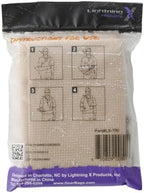 Lightning X Triangular Bandage w/Safety Pins | Pack of 20 | Non Woven & Latex Free | Triangle Sling
