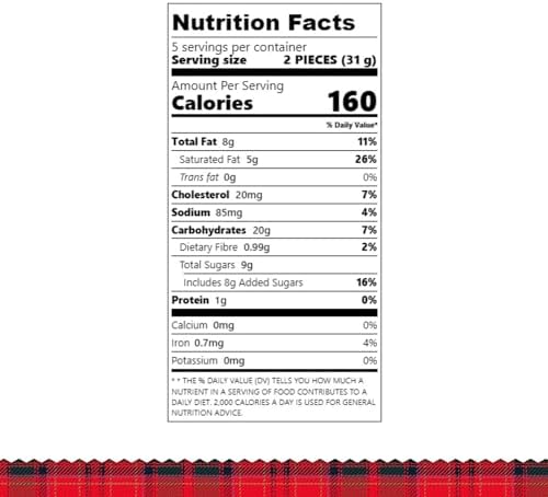 Walker's Shortbread Gluten Free Chocolate Chip Cookies, All-Butter Shortbread Cookies, 4.9 Oz (Pack of 6)