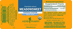 Herb Pharm Certified Organic Meadowsweet Liquid Extract Drops for Minor Pain, 1 Oz