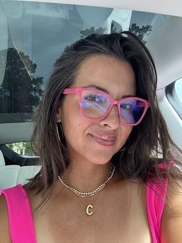 DIFF Leah Reading Glasses | Blue Light Blocking Oversized Readers | Lightweight Rectangle Designer Frames