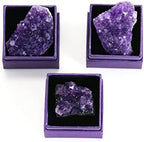 Amethyst Crystals, Amethyst Clusters, Amythestyst Crystals, Amathesis Crystal, Purple Crystal, Raw Amethyst Stone, Natural Amethyst Geode Cave Healing Crystal Stones, Amatista, About 0.1 Lb