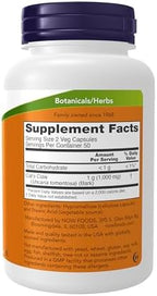 NOW Foods Supplements, Cat's Claw 500 mg, Non-GMO Project Verified, Herbal Supplement, 100 Veg Capsules