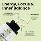Luma Nutrition Citrus Bergamot 1000mg Per Serving - Citrus Bergamot Supplement - Heart Health Support - Made in the USA - Veteran Owned - 60 Capsules, 30 Servings
