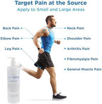 Sub Zero Cooling Pain Relief Gel, 16oz Bottle with Pump - Joint Relief and Nerve Pain Relief Cream for Muscle Deep Pain Relief and Arthritis Relief