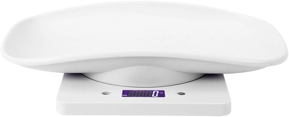 Haofy 10kg/1g Digital Portable Pet Scale for Infant Pregnant Cats Dogs Measuring Balance Tool Electronic Scale with Tray