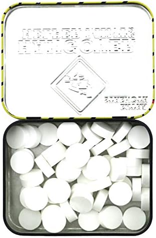 Hangover Helper Mints Fun Party Gag Tin (2 pack) Extra Strength Peppermints Candy Gift Stuffer with 2 GosuToys Stickers