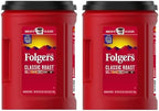 Folger Classic Roast Ground Coffee Medium Roast (43.5 oz.) - 2 Pack