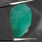 REAL-GEMS EGL Certified Natural Green Emerald 19 Ct. Raw Rough Loose Gemstone AXF-687