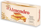 El Almendro Turron Traditional Marzipan with Egg Yolk - Yema Tostada - 7.05 OZ