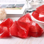 Red Quartz Raw Crystals, Large 1.25-2.0" Healing Crystals Natural Rough Stones Crystal for Tumbling, Cabbing, Fountain Rocks, Decoration, Polishing, Wire Wrapping, Wicca & Reiki