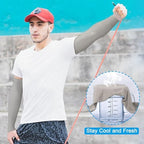 Arm Sleeves for Men and Women 1PCS, UV Sun Protection Compression Sleeves