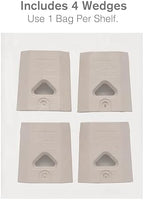 METRO MX9985 MetroMax i Industrial Plastic Shelving Wedges, Bag of 4
