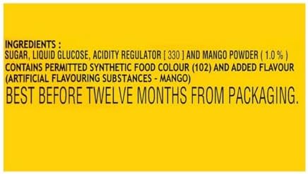 Parle Mango Bite Candy, 289g Pouch, Packaging May Vary