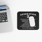 Teegarb Letter Blanket Generation X Hose Water – Funny Gen X FAFO Mousepad with Sarcastic Humor