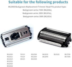 BG5025 Replacement Heads For Philips Norelco Bodygroom Series 7000,BG2000/40 Heads Compatible With PhilipsBodygroom Series 5000 Series 3000 2-Pack