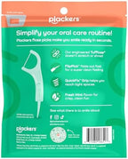 Plackers® Micro Line® Floss Picks - Intense Mint, Floss Fiber Made Without PTFE, 150 Count