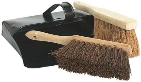 Sealey BM26 Dustpan & Brushes Metal