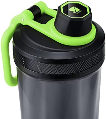 VOLTRX Shaker Bottle, Gallium USB C Rechargeable Electric Protein Mixer, Shaker Cups for Protein and Meal Replacement Shakes, BPA Free, Made with Tritan, 24oz