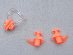 3 Pairs Nose Clips and Ear Plugs Silicone Soft to Wear Waterproof Reusable Nose Plugs for Swimming Training Surfing Adults Kids Ear Nose Protector