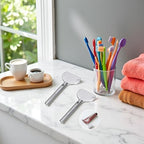 2 Pcs Stainless Steels Metal Tube Squeezer Keys Salon Manual Toothpaste Tube Squeezers, Aids Accessories (Silver)