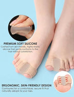 Bunion Corrector, Toe Separators for Women Men Big Toe, Toe Spacers, Bunion Correction, Breathable