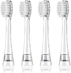 Dada-Tech Kids Electric Toothbrush Replacement Heads for DT-BB1, DT-K6, SG-513, SG-977- Pack of 4 (M)