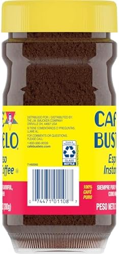 Café Bustelo Espresso Style Dark Roast Instant Coffee, 7.05 Ounces
