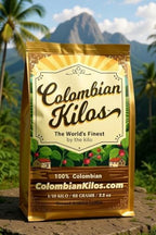 Colombian Kilos 4 cups Sampler, Ground Arabica Ultra-Premium Medium Roast, 100% Colombian Unblended Single Origin, 2.2oz, 63 grams