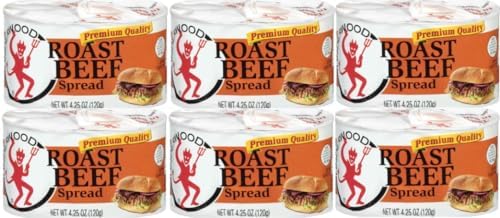 (Pack Of 6) Cans Roast Beef Spread 4.25 oz.